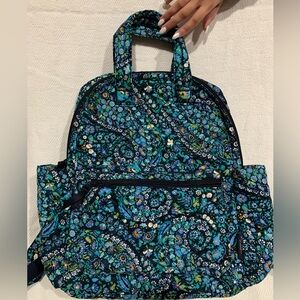 Vera Bradley quilted backpack purse